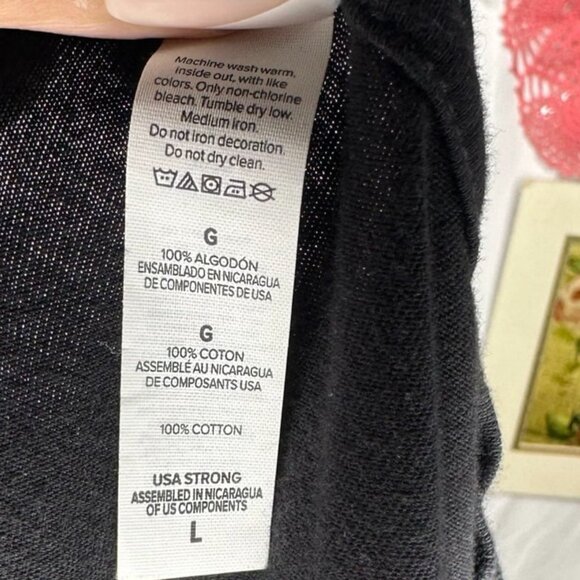 No Shave Life Black T-Shirt Size Large - Picture 5 of 6